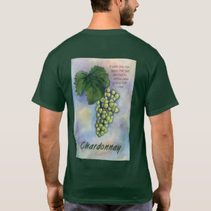 T-shirts Chardonnay Wine Graphics & Description Shirt