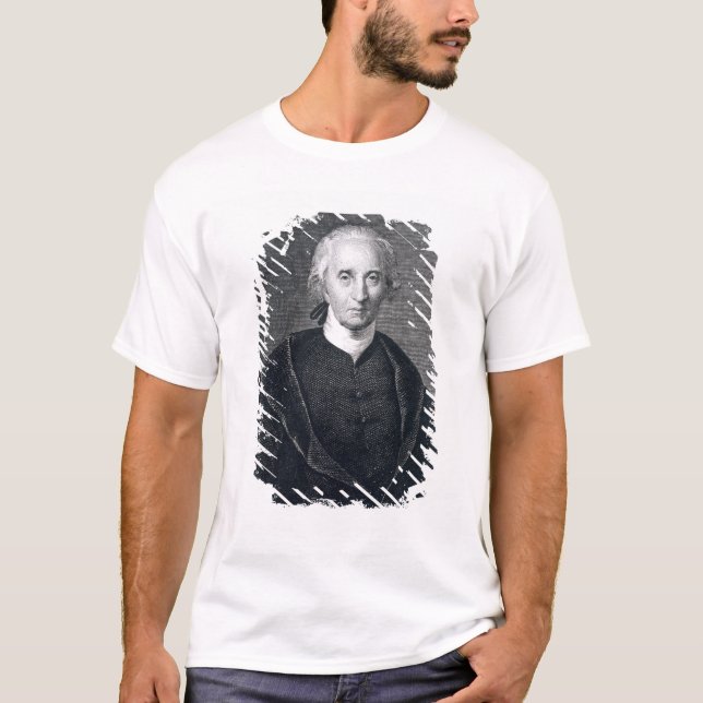 T-shirts Charles Carroll de Carrollton, gravado pelo (Frente)
