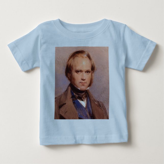 T-shirts Charles Darwin (Frente)