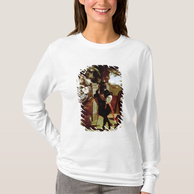 T-shirts Charles II e Nell Gwynne (Frente)