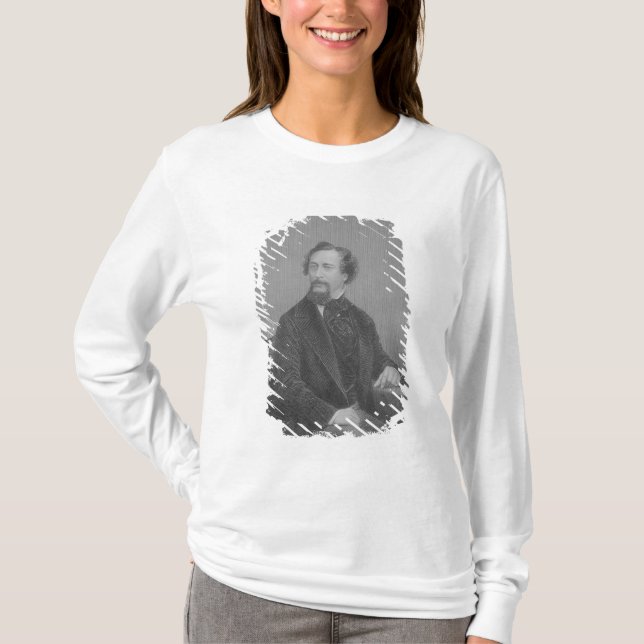 T-shirts Charles John Huffam Dickens (Frente)