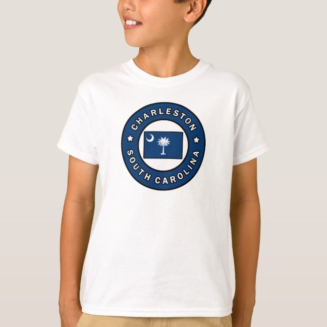 T-shirts Charleston Carolina do Sul (Frente)