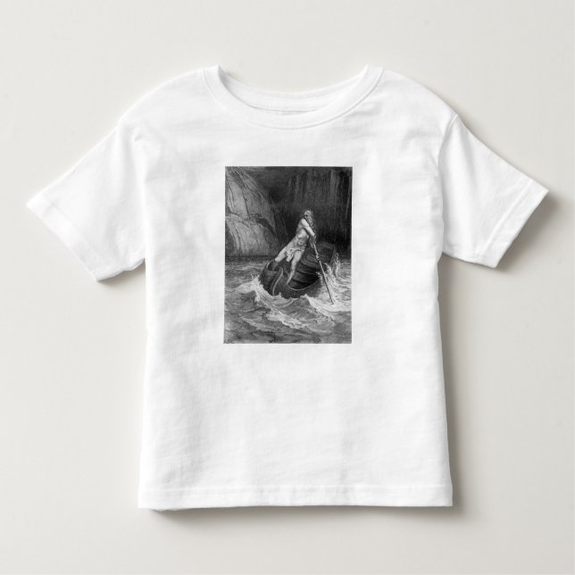 T-shirts Charon, Ferryman do inferno (Frente)