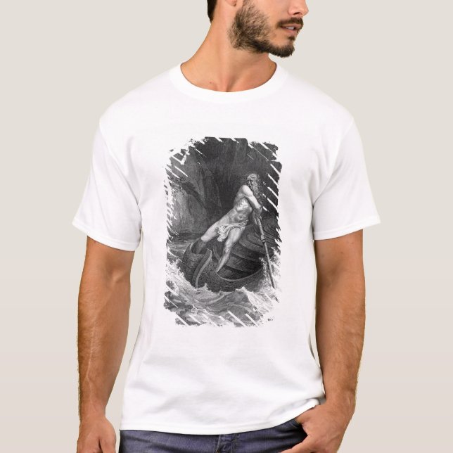 T-shirts Charon, Ferryman do inferno (Frente)