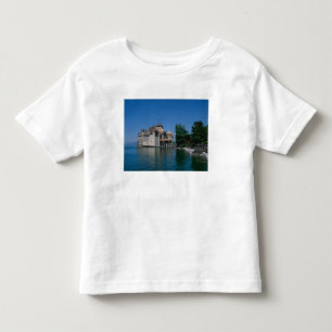 T-shirts Chateau Chillon, Lago de Genebra, Cantão de Vaud,