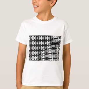 T-shirts chave branca escura