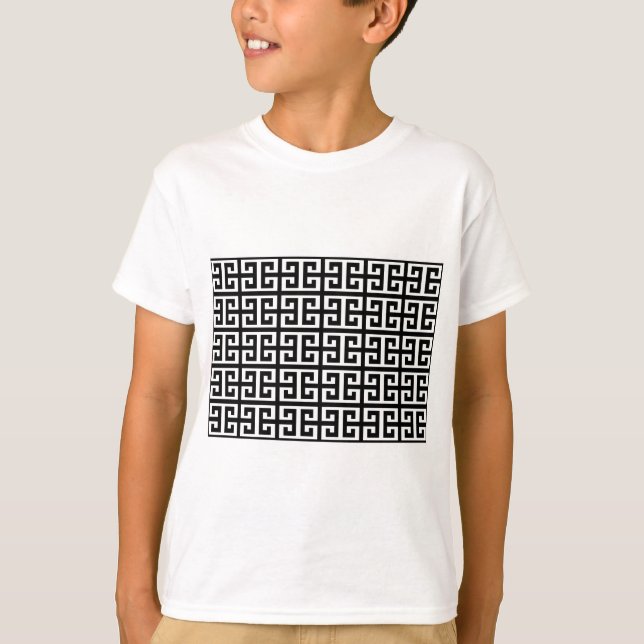 T-shirts chave branca escura (Frente)