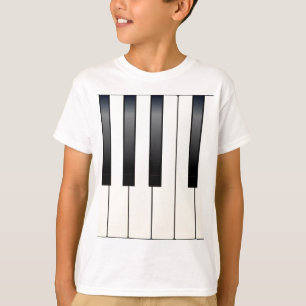 T-shirts Chaves do piano