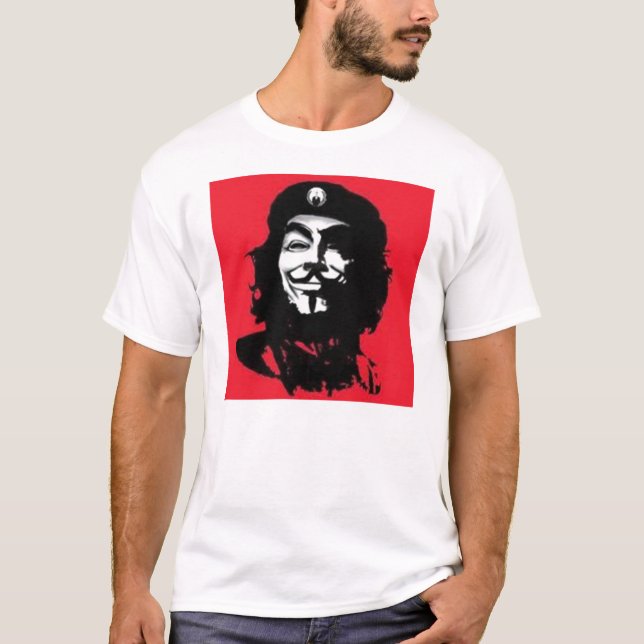 T-shirts Che Guevara anónimo (Frente)