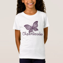 T-shirts Cheerleader da borboleta
