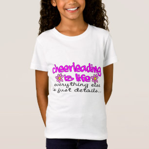 T-SHIRTS CHEERLEADING É VIDA