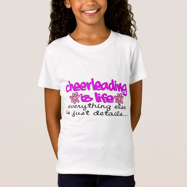T-SHIRTS CHEERLEADING É VIDA (Frente)