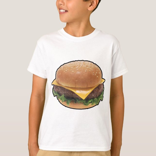 T-shirts Cheeseburger (Frente)