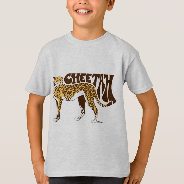 T-shirts Cheetah (Frente)