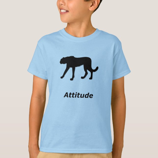 T-shirts Cheetah Attitude (Frente)