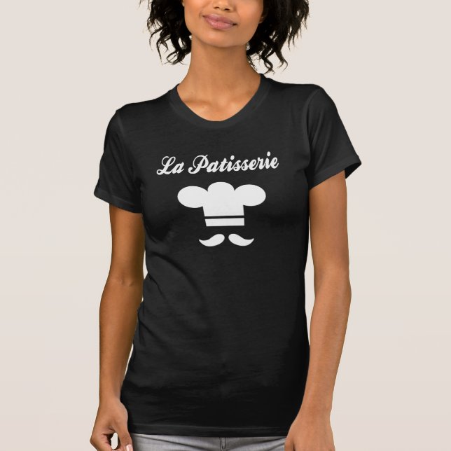 T-shirts Chef de pastelaria La Patisserie (Frente)