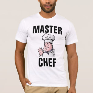 T-Shirts CHEF MESTRE, COZINHA DE HOMENS