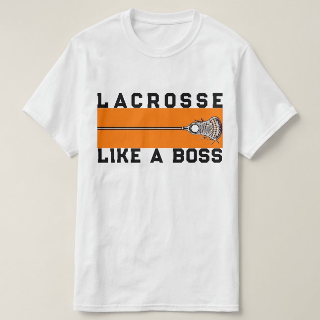 T-shirts Chefe de Lacrosse (Frente do Design)