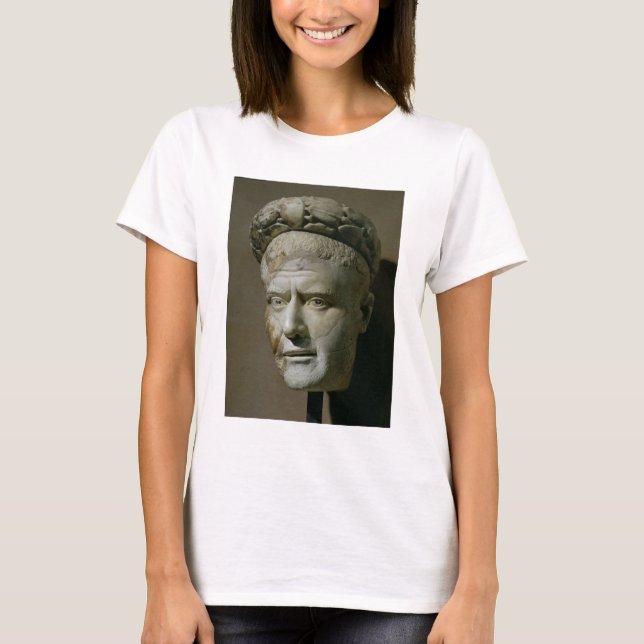 T-shirts Chefe de Philip, Imperador Romano Árabe (244-249)  (Frente)