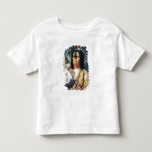 T-shirts Chefe do nativo americano das pessoas do Cree de