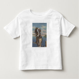 T-shirts Chefe indiano noroeste no Regalia completo