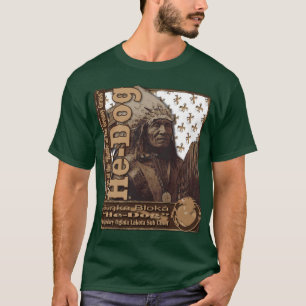 T-shirts Chefe secundário de Oglala Lakota do Ele-Cão
