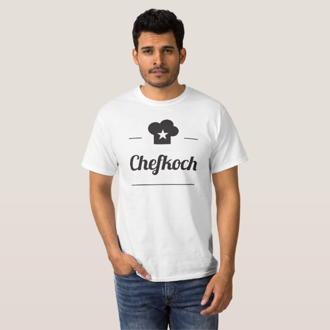 T-shirts Chefkoch (Frente Completa)