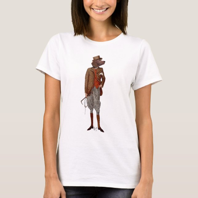 T-shirts Cheio do Red Setter Rider (Frente)