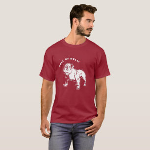 T-shirts Cheio Engraçado Moderno do Bull English Bulldog I