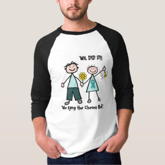 T-shirts Chemo Bell - cancro do colo do útero