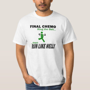 T-shirts Chemo final funciona muito - câncer de figado
