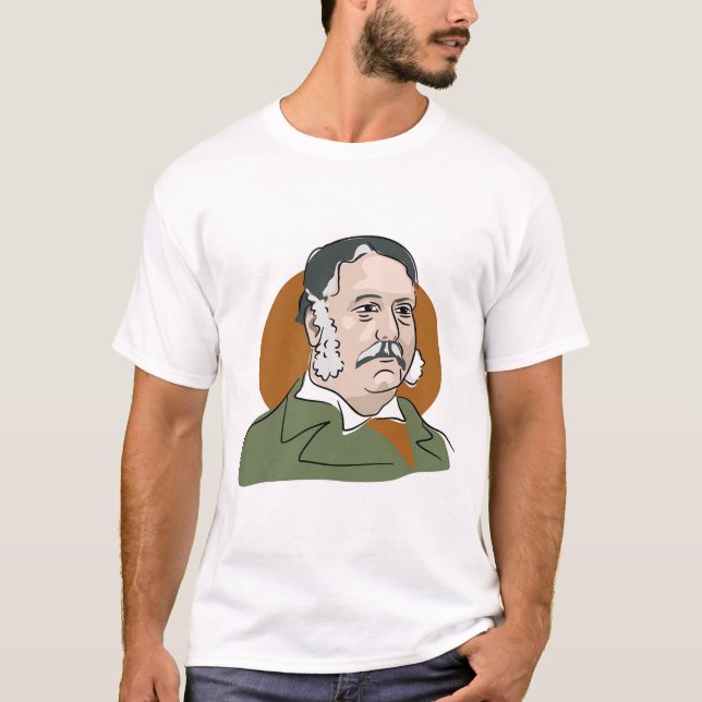 T-shirts Chester Arthur (Frente)