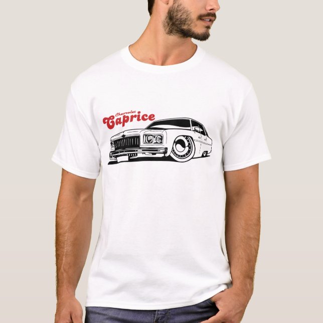 T-shirts Chevrolet Caprice 1975 (Frente)