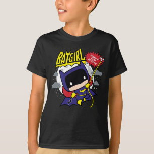 T-shirts Chibi Batgirl Pronto Para Ação
