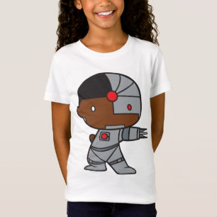 T-shirts Chibi Cyborg, de dois lados