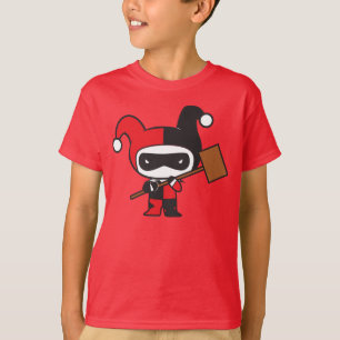 T-shirts Chibi Harley Quinn de Dois Lados