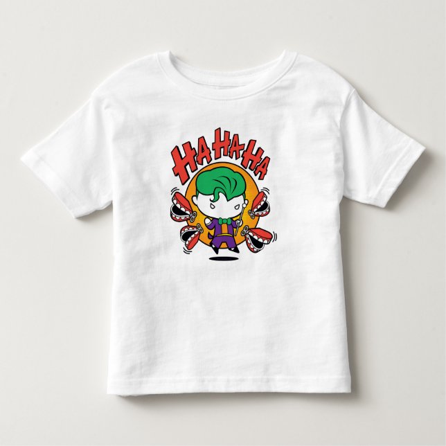 T-shirts Chibi Joker Com Dentes De Brinquedo (Frente)