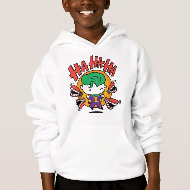 T-shirts Chibi Joker Com Dentes De Brinquedo (Frente)
