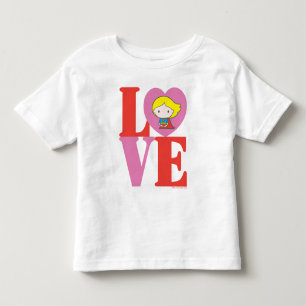 T-shirts Chibi, super garota, amor
