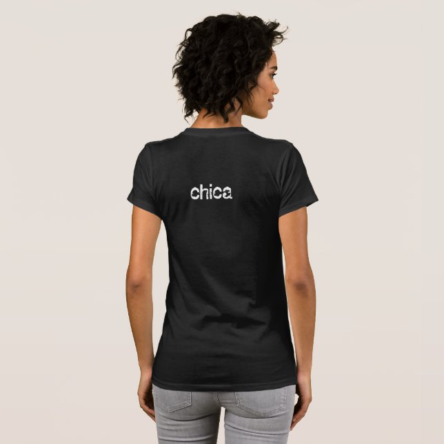 T-shirts Chica (Parte Traseira Completa)
