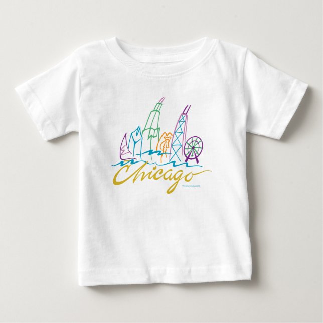 T-shirts Chicago (Frente)