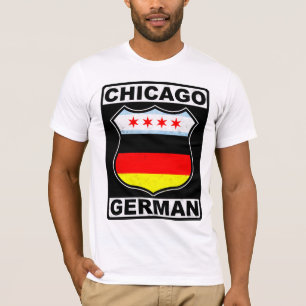 T-shirts Chicago Alemão Americano