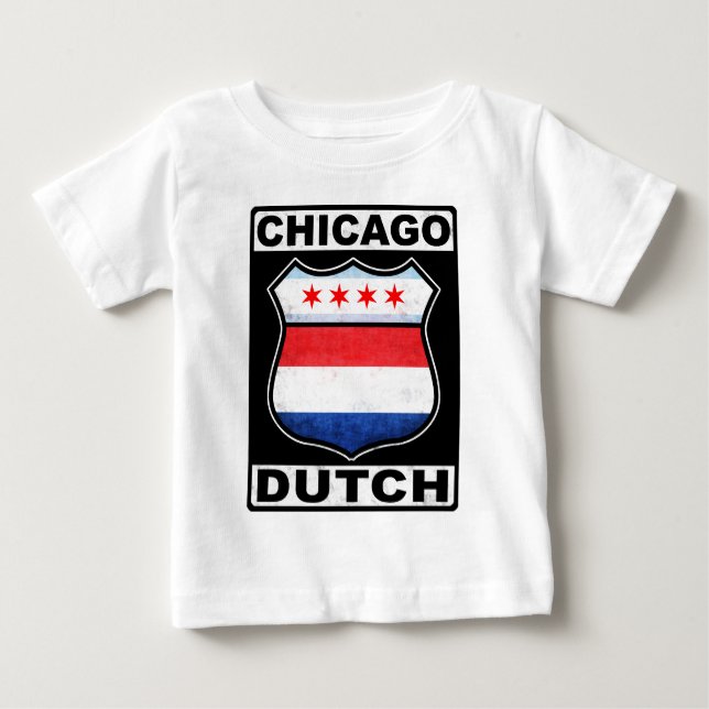 T-shirts Chicago Dutch Shield (Frente)