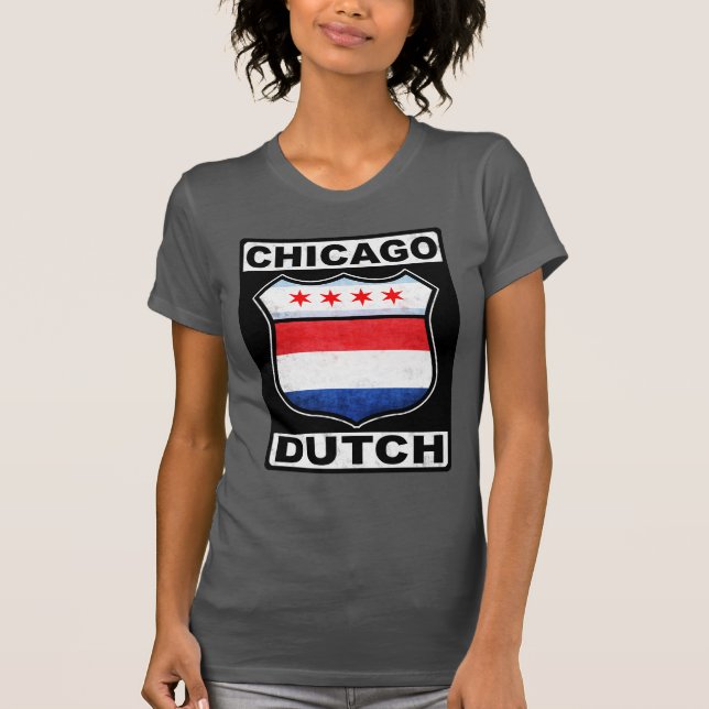 T-shirts Chicago Dutch Shield (Frente)