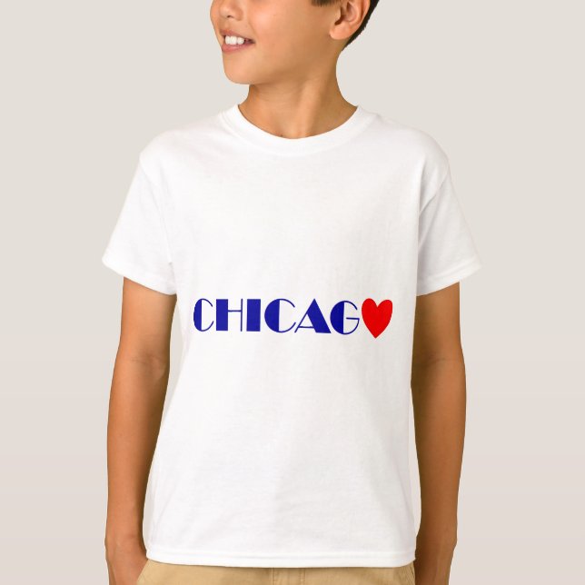 T-shirts Chicago gosto (Frente)