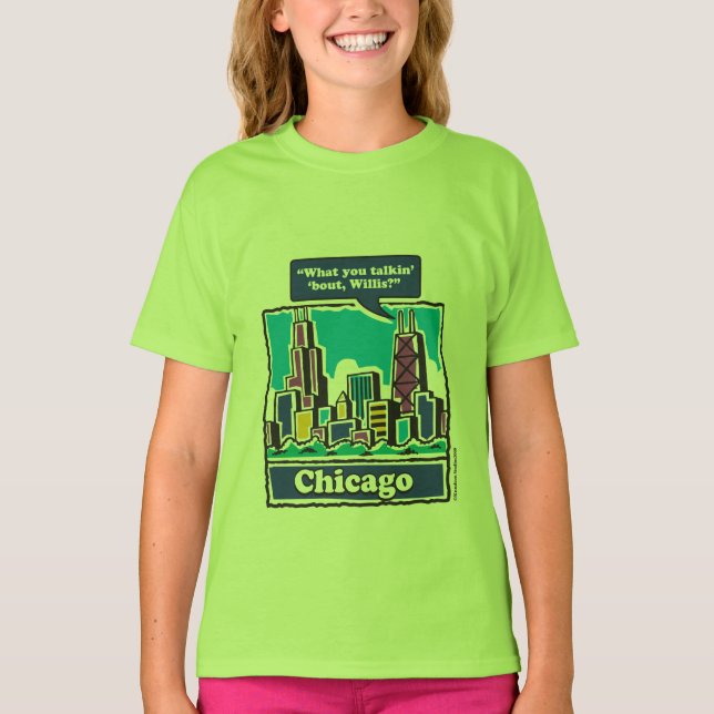 T-shirts Chicago Willis/Torre Sears (Frente)