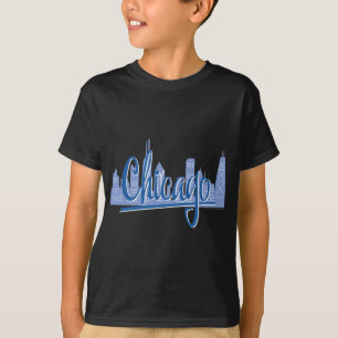 T-shirts Chicago Windy City Skyline