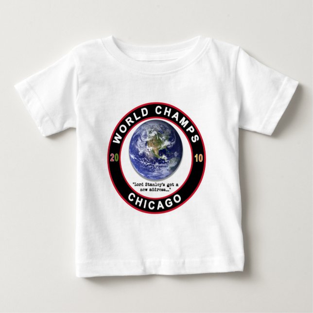 T-SHIRTS CHICAGO WORLD CHAMPS (Frente)