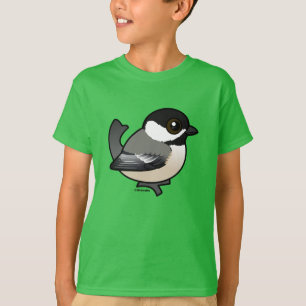 T-shirts Chickadee Preto-tampado