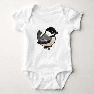 T-shirts Chickadee Preto-tampado